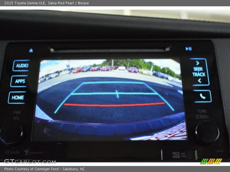 Salsa Red Pearl / Bisque 2015 Toyota Sienna XLE