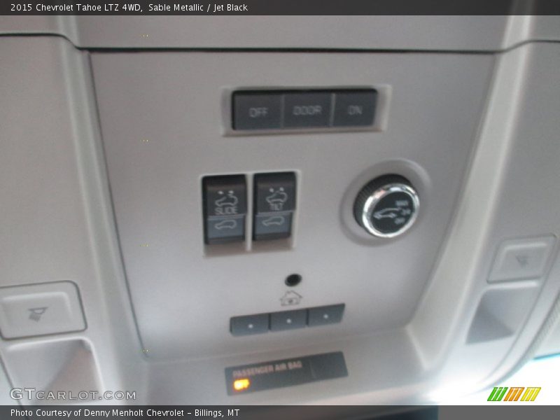 Sable Metallic / Jet Black 2015 Chevrolet Tahoe LTZ 4WD