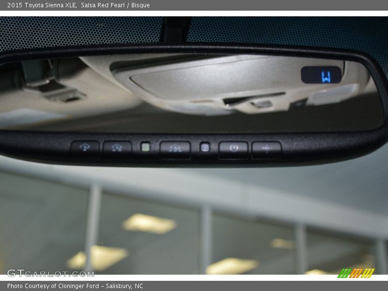 Salsa Red Pearl / Bisque 2015 Toyota Sienna XLE