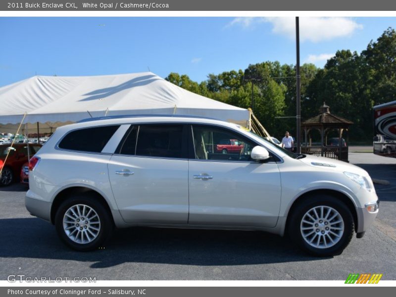 White Opal / Cashmere/Cocoa 2011 Buick Enclave CXL