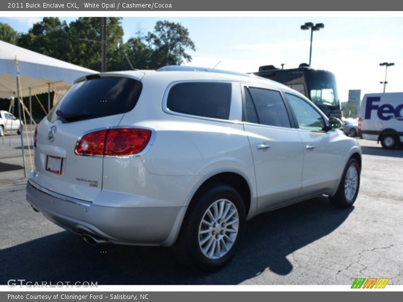 White Opal / Cashmere/Cocoa 2011 Buick Enclave CXL
