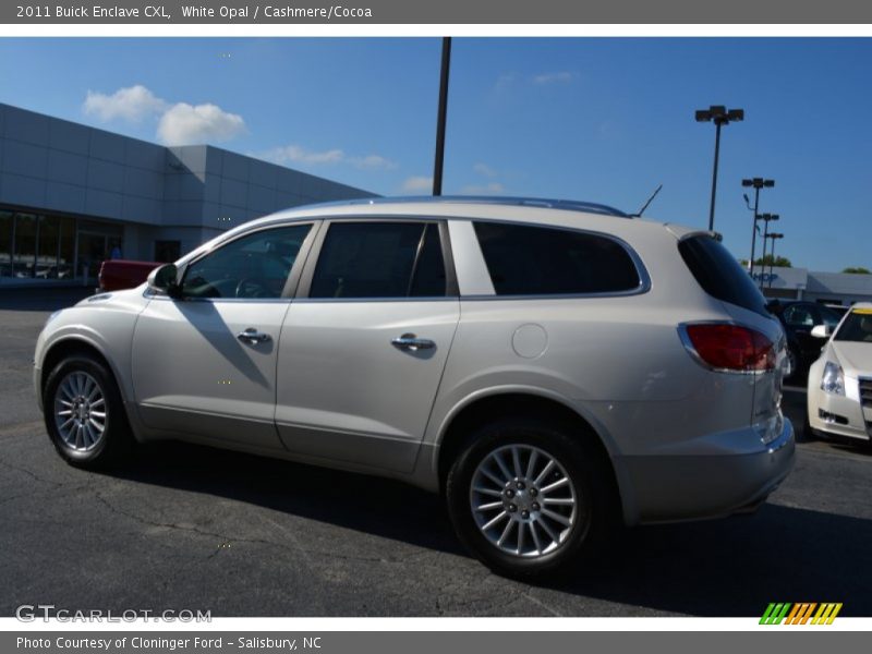 White Opal / Cashmere/Cocoa 2011 Buick Enclave CXL