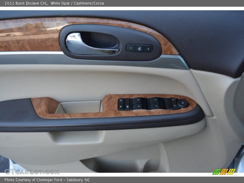 White Opal / Cashmere/Cocoa 2011 Buick Enclave CXL