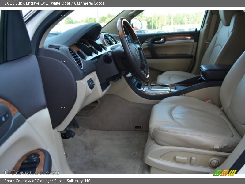 White Opal / Cashmere/Cocoa 2011 Buick Enclave CXL