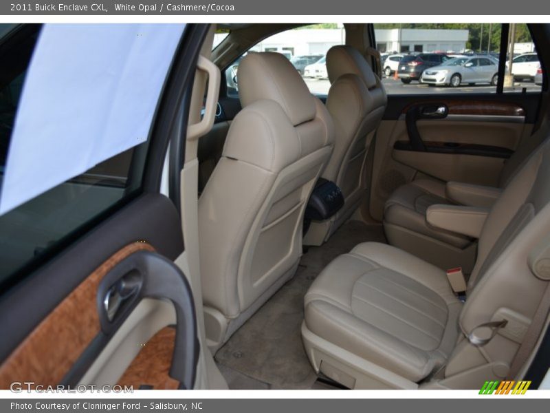 White Opal / Cashmere/Cocoa 2011 Buick Enclave CXL