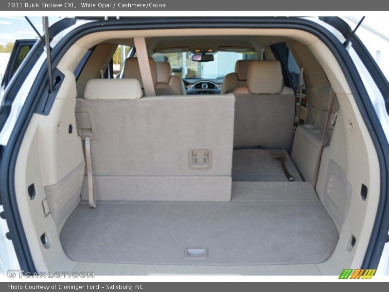 White Opal / Cashmere/Cocoa 2011 Buick Enclave CXL