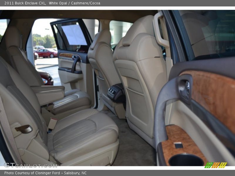 White Opal / Cashmere/Cocoa 2011 Buick Enclave CXL