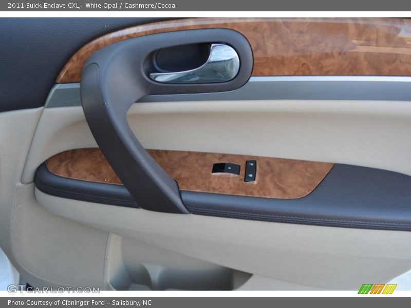 White Opal / Cashmere/Cocoa 2011 Buick Enclave CXL