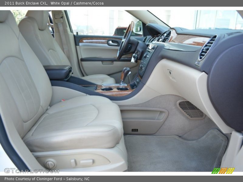 White Opal / Cashmere/Cocoa 2011 Buick Enclave CXL