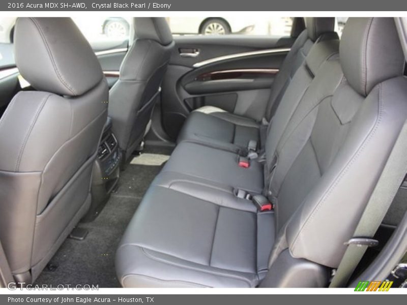 Crystal Black Pearl / Ebony 2016 Acura MDX SH-AWD