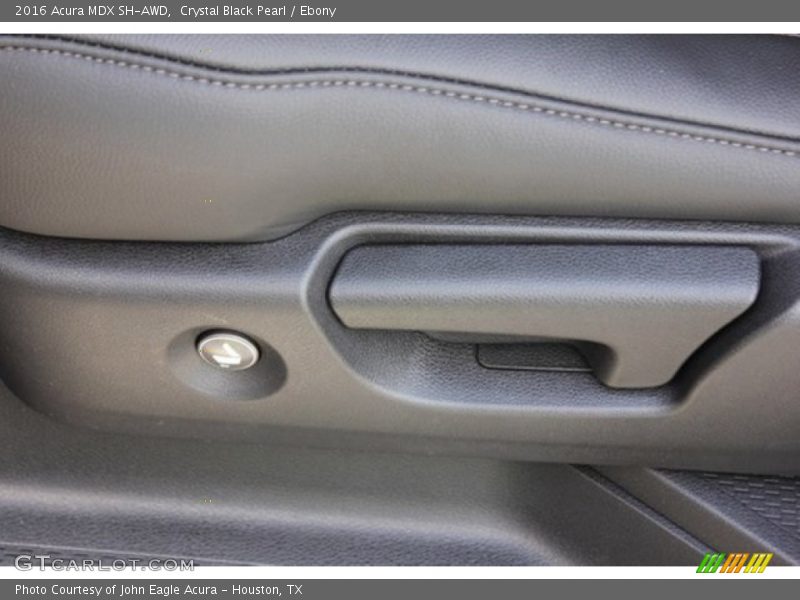Crystal Black Pearl / Ebony 2016 Acura MDX SH-AWD