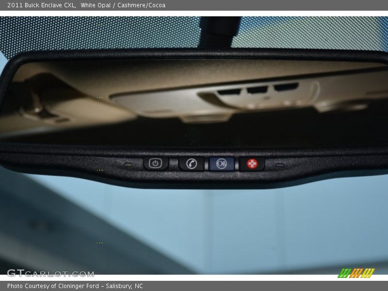 White Opal / Cashmere/Cocoa 2011 Buick Enclave CXL