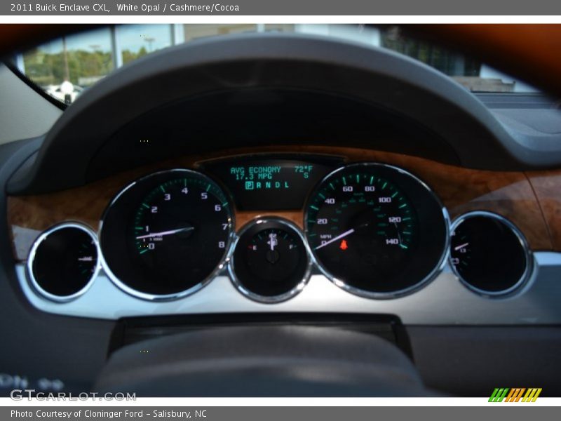 White Opal / Cashmere/Cocoa 2011 Buick Enclave CXL