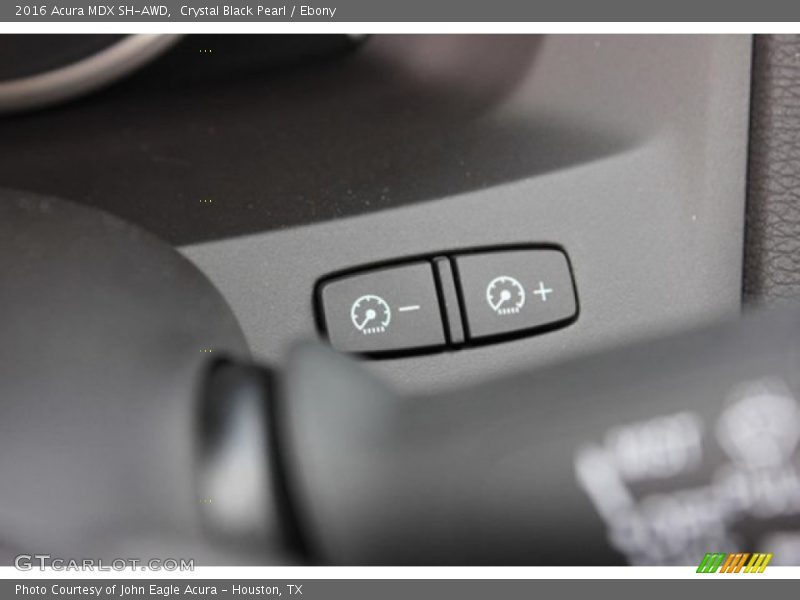 Crystal Black Pearl / Ebony 2016 Acura MDX SH-AWD