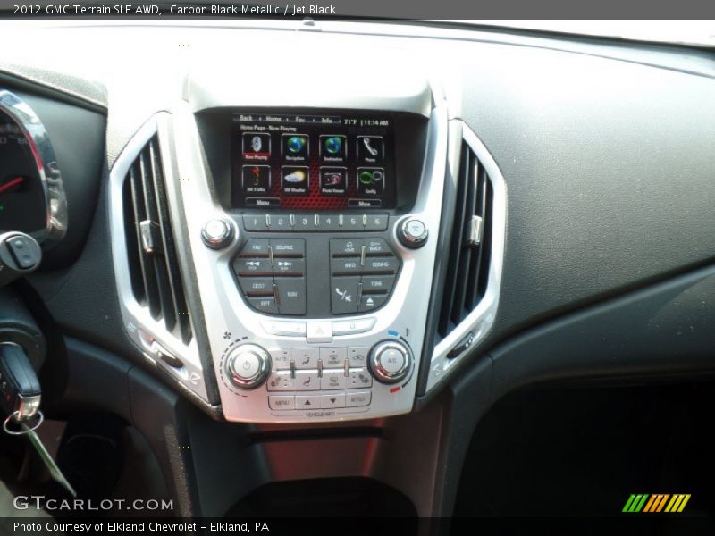 Carbon Black Metallic / Jet Black 2012 GMC Terrain SLE AWD