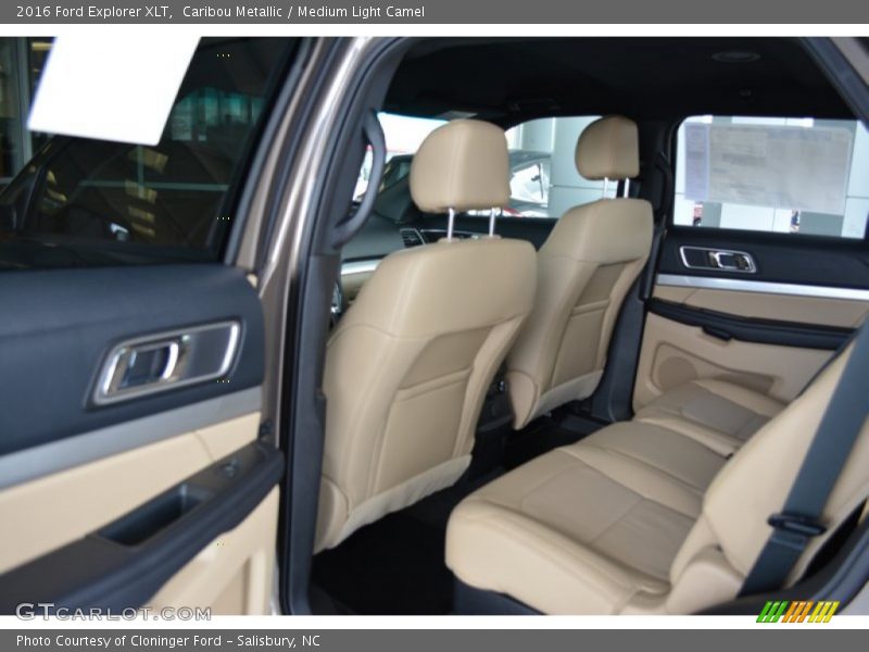Caribou Metallic / Medium Light Camel 2016 Ford Explorer XLT