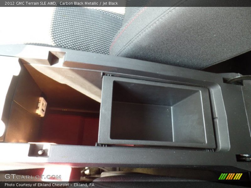 Carbon Black Metallic / Jet Black 2012 GMC Terrain SLE AWD