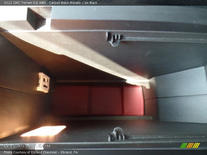 Carbon Black Metallic / Jet Black 2012 GMC Terrain SLE AWD