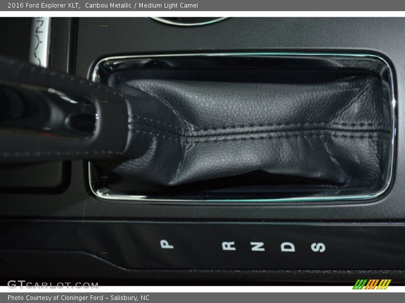 Caribou Metallic / Medium Light Camel 2016 Ford Explorer XLT