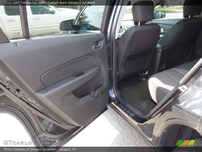 Carbon Black Metallic / Jet Black 2012 GMC Terrain SLE AWD