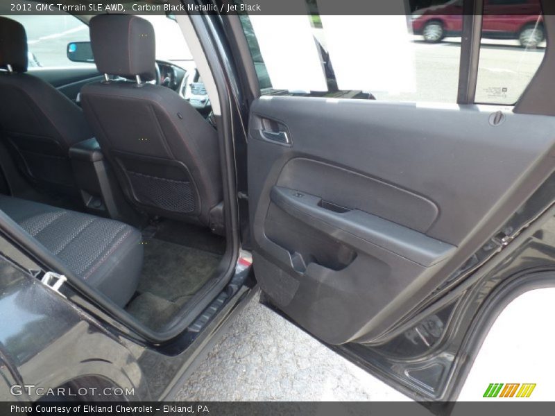 Carbon Black Metallic / Jet Black 2012 GMC Terrain SLE AWD