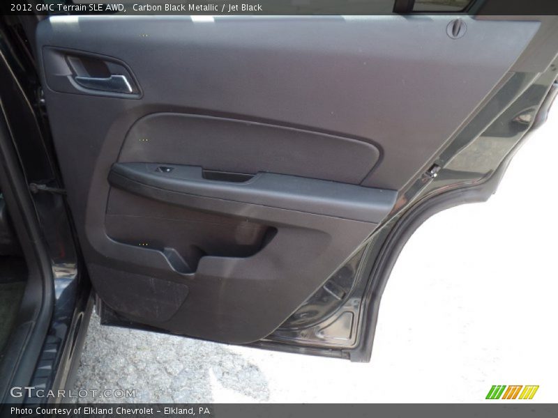 Carbon Black Metallic / Jet Black 2012 GMC Terrain SLE AWD