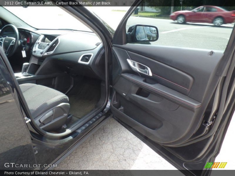Carbon Black Metallic / Jet Black 2012 GMC Terrain SLE AWD
