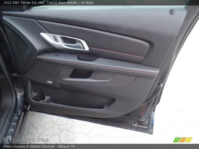 Carbon Black Metallic / Jet Black 2012 GMC Terrain SLE AWD