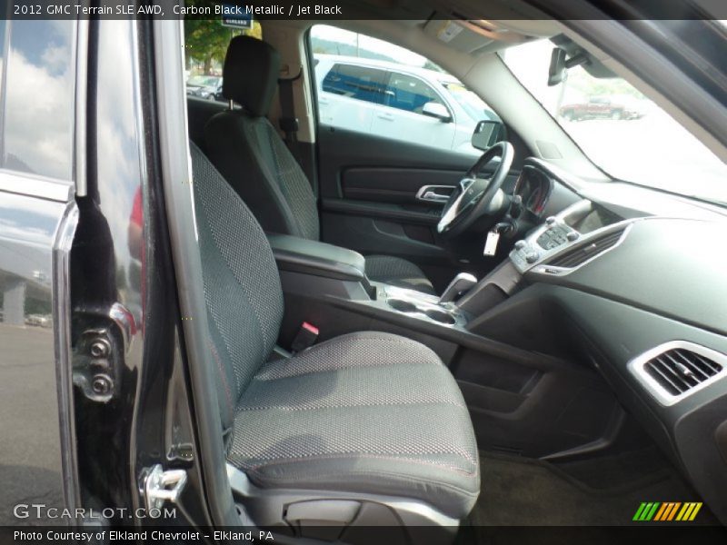 Carbon Black Metallic / Jet Black 2012 GMC Terrain SLE AWD