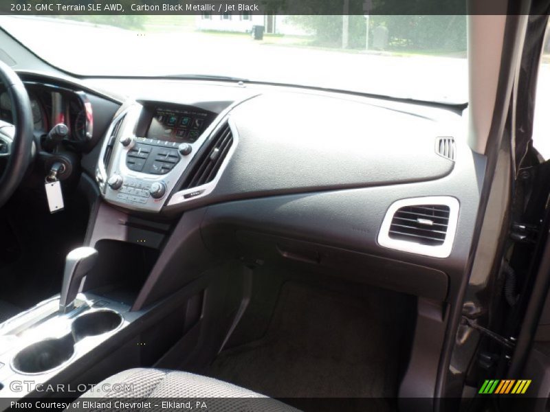 Carbon Black Metallic / Jet Black 2012 GMC Terrain SLE AWD