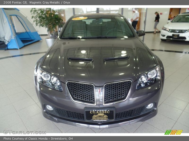 Magnetic Gray Metallic / Onyx 2008 Pontiac G8