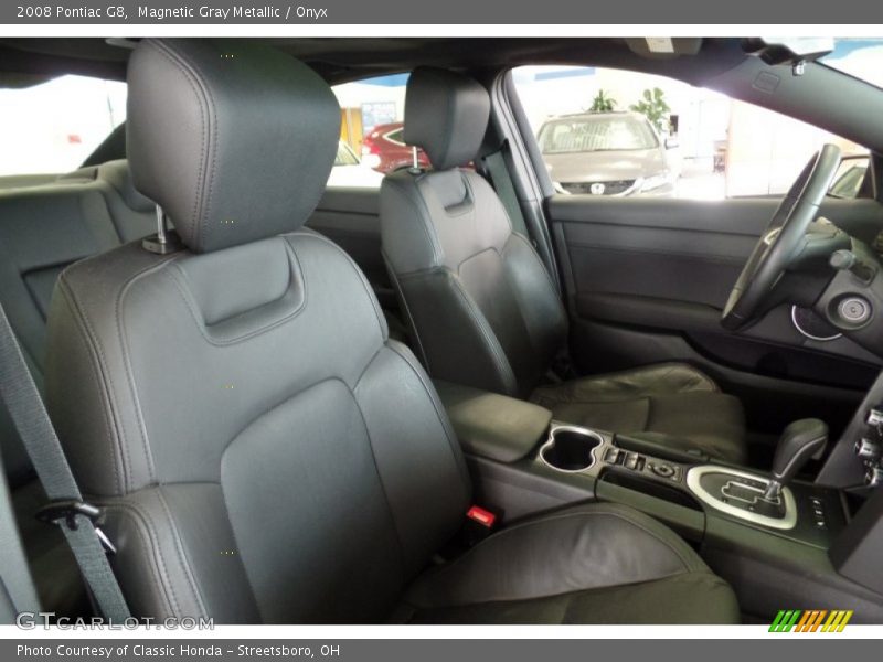 Magnetic Gray Metallic / Onyx 2008 Pontiac G8