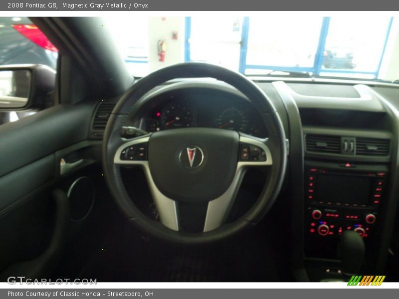 Magnetic Gray Metallic / Onyx 2008 Pontiac G8