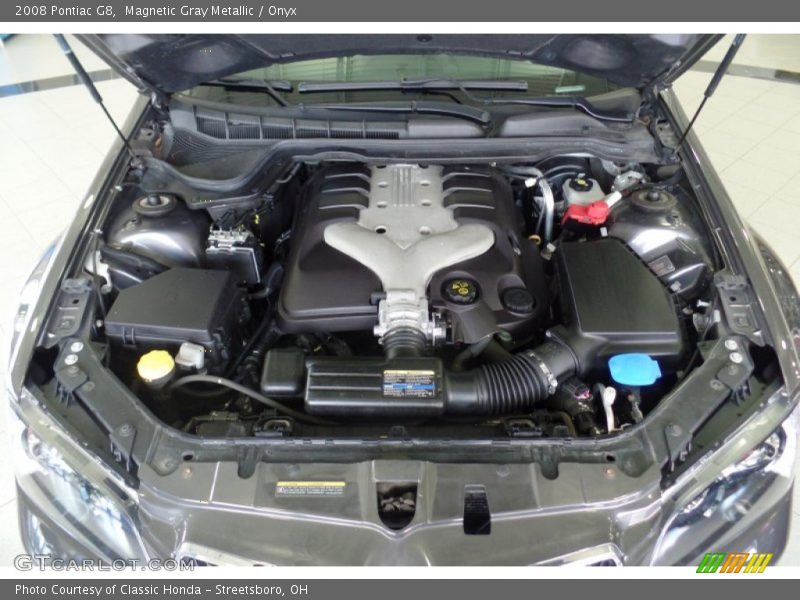 Magnetic Gray Metallic / Onyx 2008 Pontiac G8