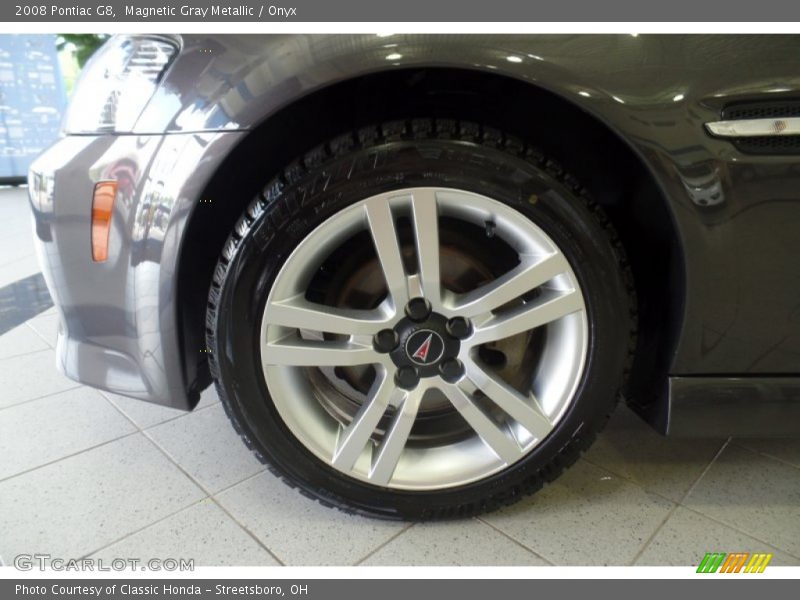 Magnetic Gray Metallic / Onyx 2008 Pontiac G8