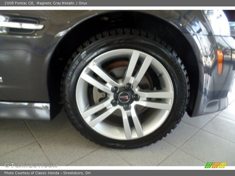 Magnetic Gray Metallic / Onyx 2008 Pontiac G8