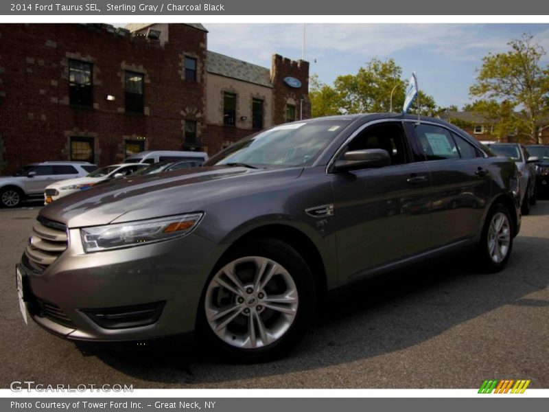 Sterling Gray / Charcoal Black 2014 Ford Taurus SEL
