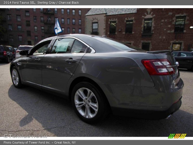 Sterling Gray / Charcoal Black 2014 Ford Taurus SEL