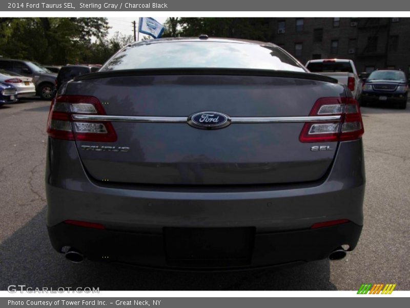 Sterling Gray / Charcoal Black 2014 Ford Taurus SEL