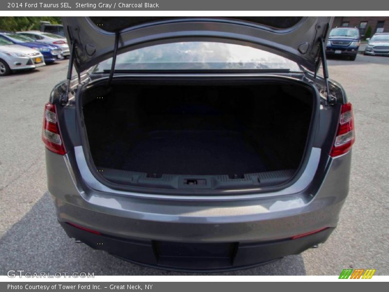 Sterling Gray / Charcoal Black 2014 Ford Taurus SEL
