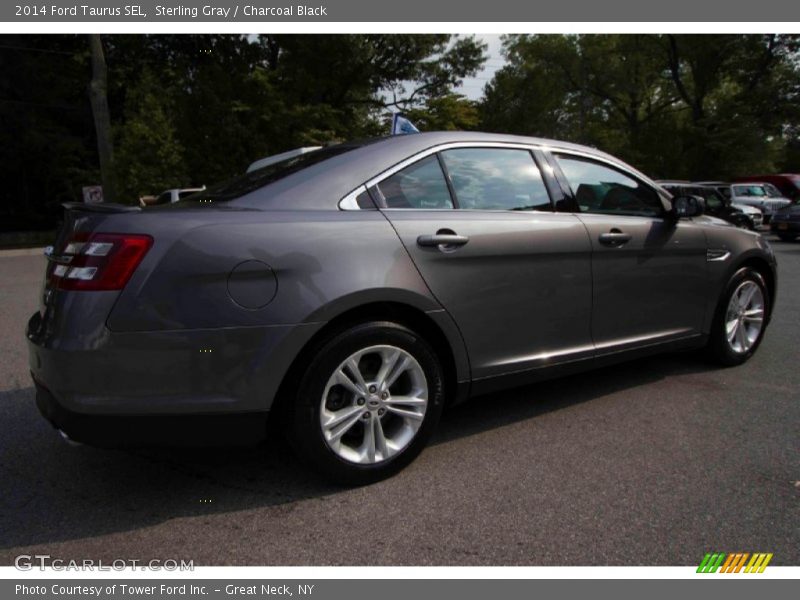 Sterling Gray / Charcoal Black 2014 Ford Taurus SEL