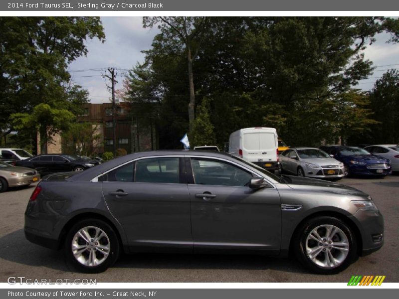 Sterling Gray / Charcoal Black 2014 Ford Taurus SEL