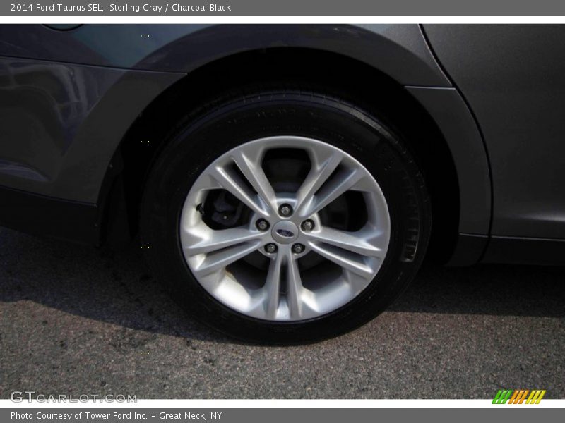 Sterling Gray / Charcoal Black 2014 Ford Taurus SEL