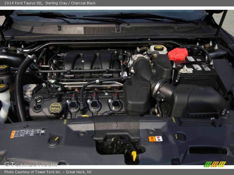 Sterling Gray / Charcoal Black 2014 Ford Taurus SEL