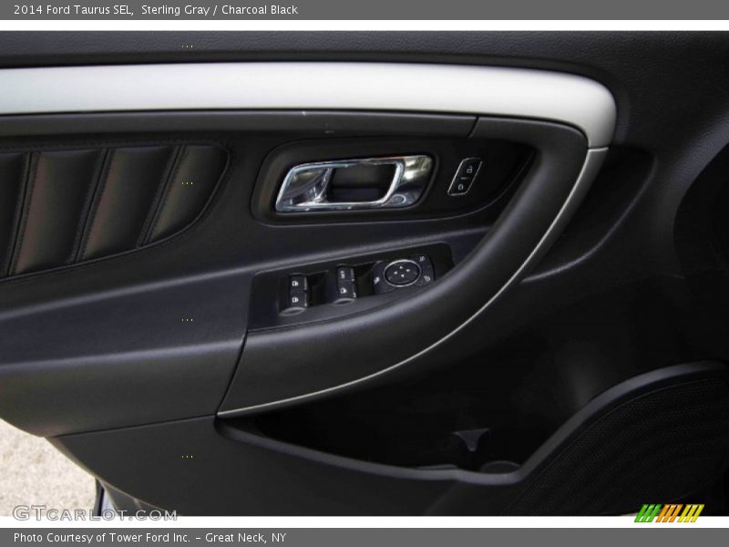 Sterling Gray / Charcoal Black 2014 Ford Taurus SEL