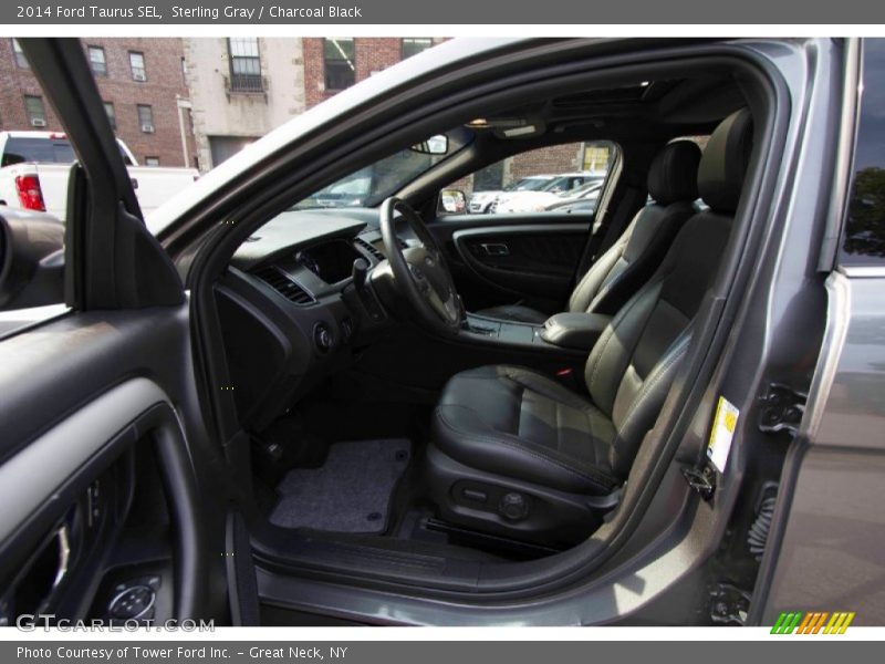 Sterling Gray / Charcoal Black 2014 Ford Taurus SEL