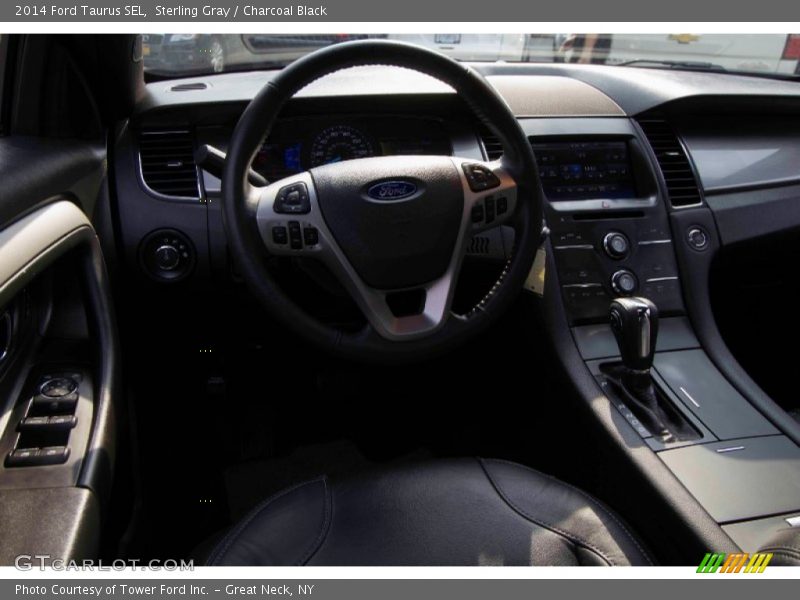 Sterling Gray / Charcoal Black 2014 Ford Taurus SEL