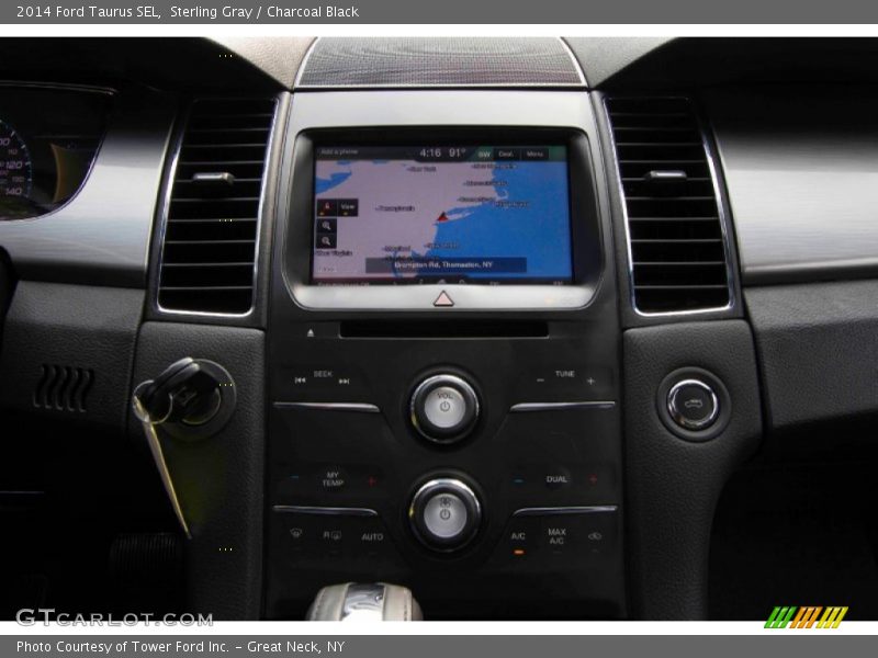 Sterling Gray / Charcoal Black 2014 Ford Taurus SEL