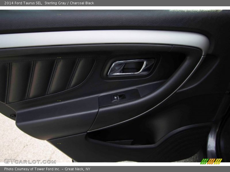 Sterling Gray / Charcoal Black 2014 Ford Taurus SEL