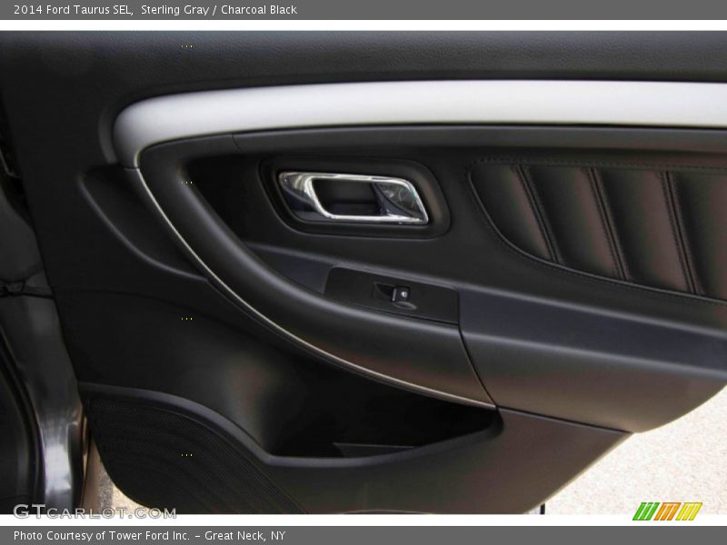 Sterling Gray / Charcoal Black 2014 Ford Taurus SEL